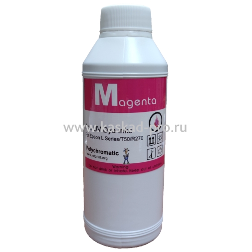 Чернила Polychromatic светостойкие, Magenta, Dye, 500 мл. Чернила Polychromatic светостойкие, Magenta, Dye, 500 мл.