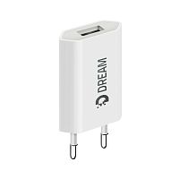 Зарядное устройство Dream DRM-PA1-03 1USB 1A белое тех пак
