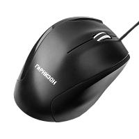 Мышь проводная Гарнизон GM-205 чип Х USB черная