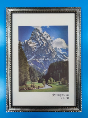 Фоторамка "Кружево" сталь 21x30 Фоторамка "Кружево" сталь 21x30