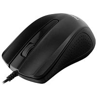 Мышь проводная Гарнизон GM-105 чип Х USB черная