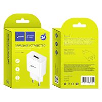 Зарядное устройство Dream DRM-PA9-03 1USB 2A белое