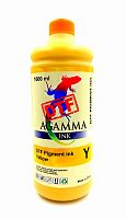 Текстильные чернила AGAMMA  DTF,  Yellow, 1л.